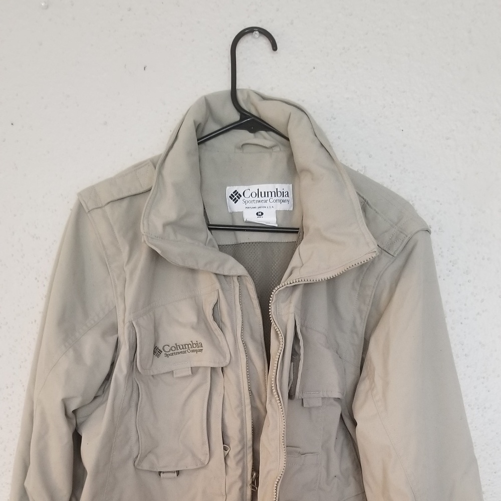 Columbia Sportswear Size M Fishing Jacket EUC